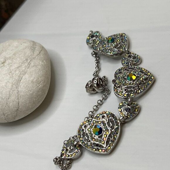 Kirks Folly Remember You By Heart Silver Tone - Picture 8 of 9